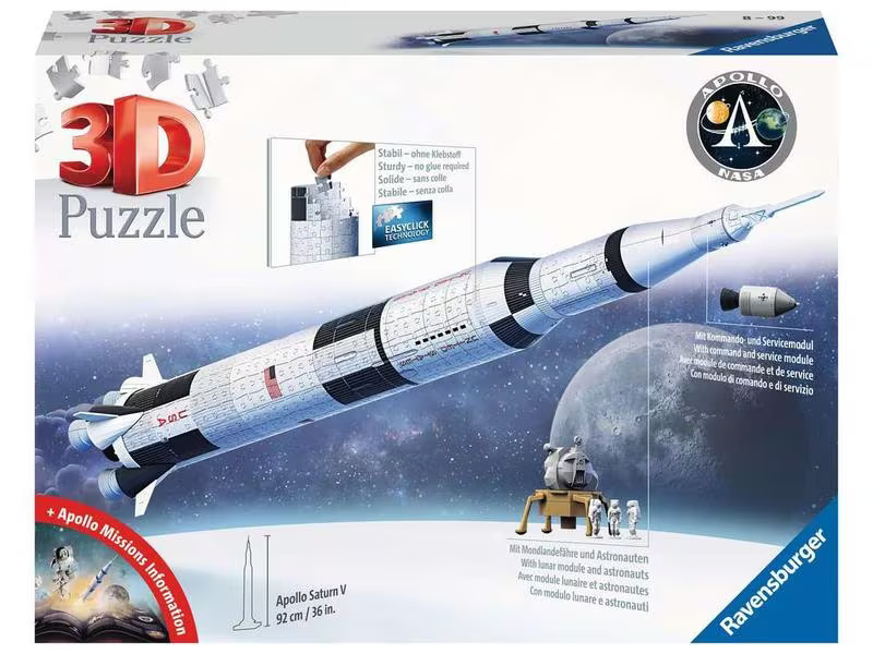 Ravensburger 3D Puzzle Apollo Saturn V Rakete