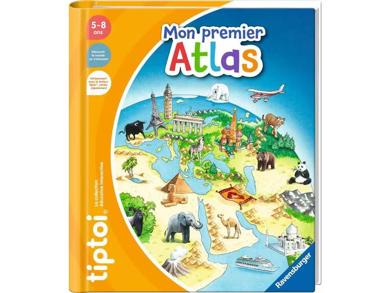 tiptoi Lernbuch Tiptoi Mon premier Atlas -FR-