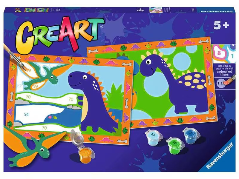 Ravensburger Malset CreArt: Land of the Dinosaurs