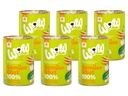 WOW Nassfutter 100% Gemüse &amp; Obst, 6 x 400 g