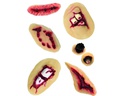 Amscan Effektschminke Latex Wunde 1, assortiert