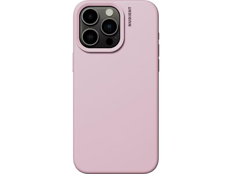 Nudient Back Cover Base Case iPhone 15 Pro Max Baby Pink