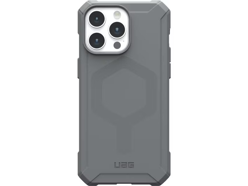 UAG Back Cover Essential Armor iPhone 15 Pro Max Silver