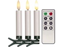 Star Trading LED Baumkerze Flamme, 10er Set, Weiss