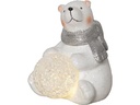 Star Trading LED-Figur Polare, 11 cm, Weiss