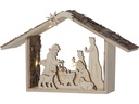 Star Trading Kerzenleuchter Yuletide, 26.5 cm, Natur