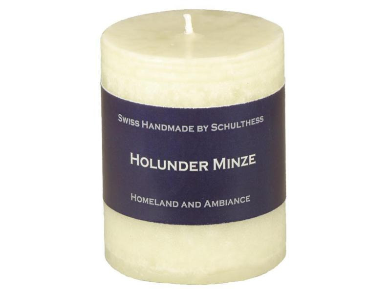 Schulthess Kerzen Duftkerze Holunder Minze 8 cm