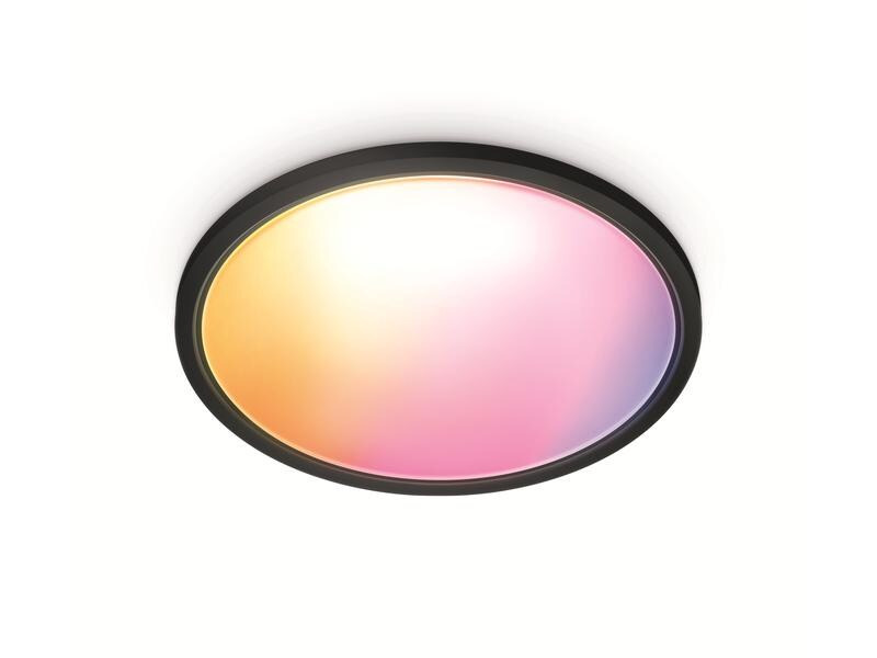 WiZ SuperSlim Tunable White &amp; Color 2450 lm Schwarz