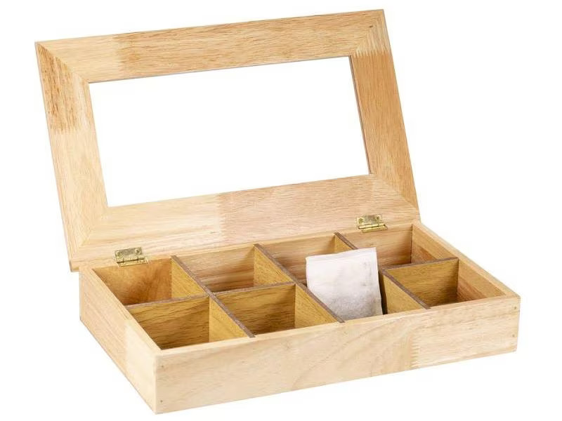 Kadastar Teebeutel-Box Jasmin Hellbraun