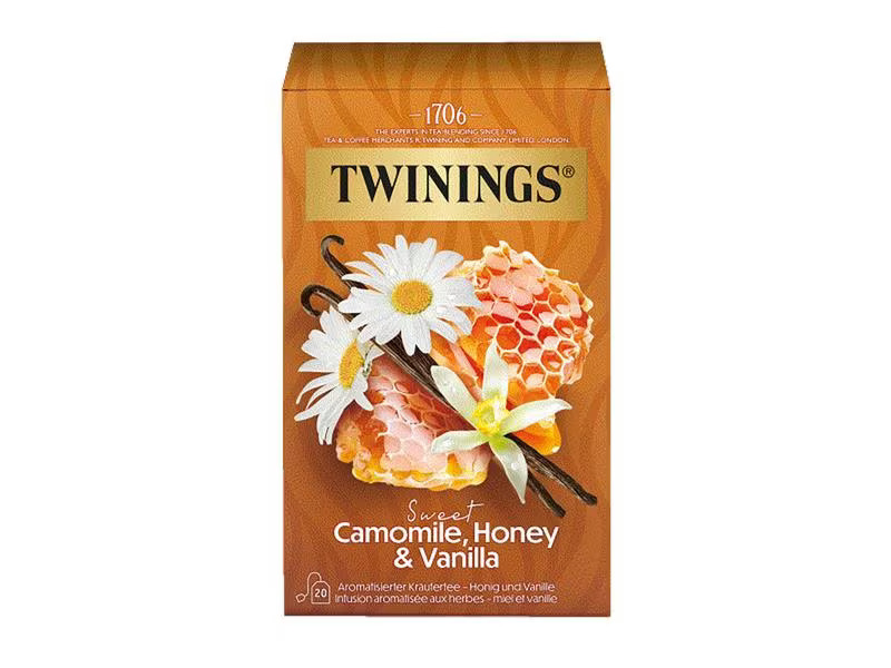 Twinings Teebeutel Kamille, Honig &amp; Vanille 20 Stück
