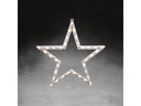 Konstsmide Fensterhänger Stern 35 LED