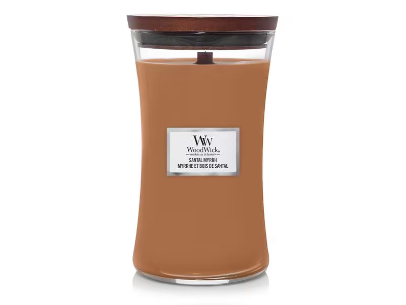 Woodwick Duftkerze Santal Myrrh Large Jar