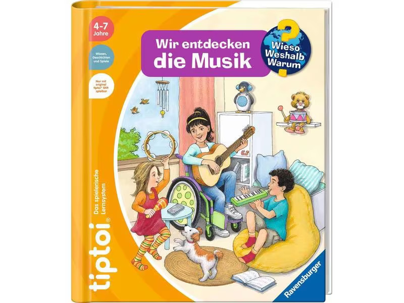 tiptoi Lernbuch WWW Wir entdecken die Musik