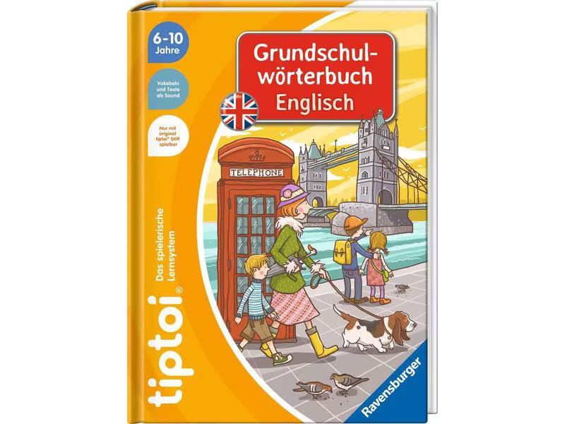 tiptoi Lernbuch Grundschulwörterbuch Englisch