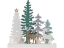 Star Trading Kerzenständer Reinbek Wald 30 cm, Holz