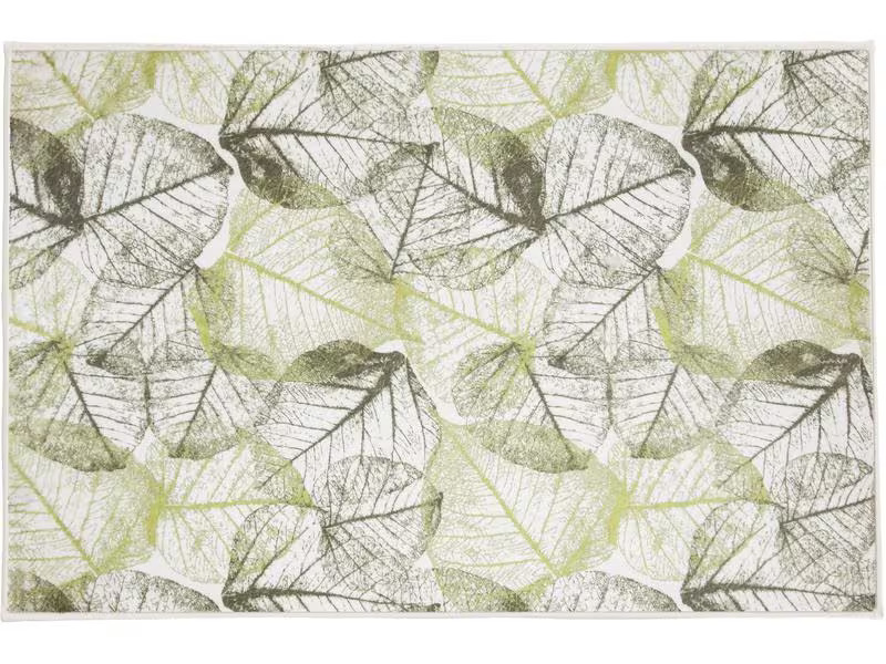 Kleine Wolke Badteppich Selva 60 x 90 cm, Dunkelgrün/Hellgrün