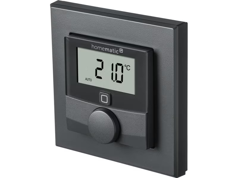Homematic IP Funk-Thermostataktor Anthrazit