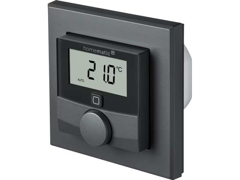 Homematic IP Funk-Thermostataktor Anthrazit, 230 V