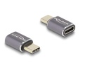 Delock USB-Adapter Portschoner USB-C Stecker - USB-C Buchse