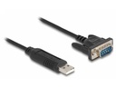Delock Serial-Adapter USB-A Stecker - Seriell Buchse