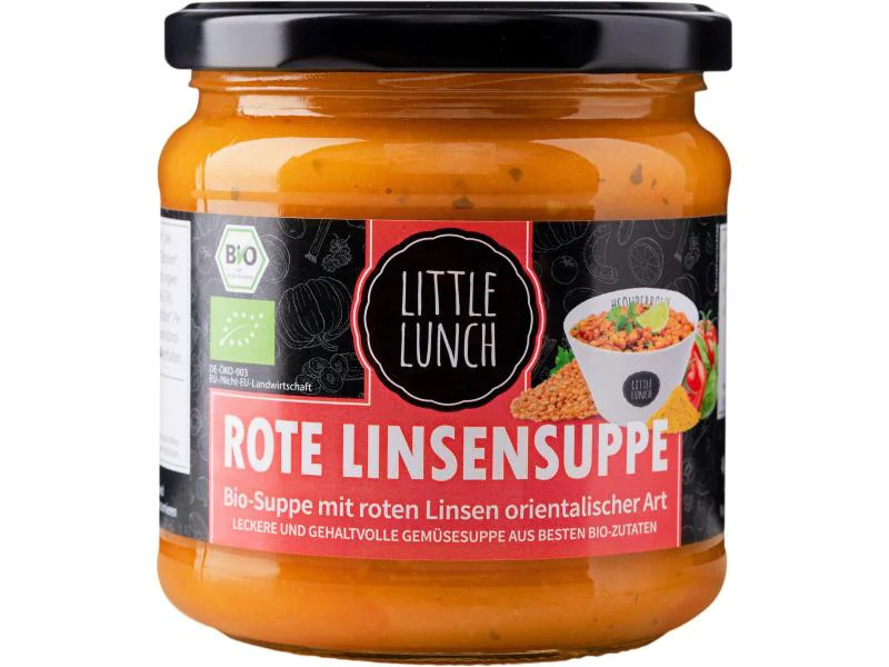 Little Lunch Rote Linsensuppe Bio 350 ml