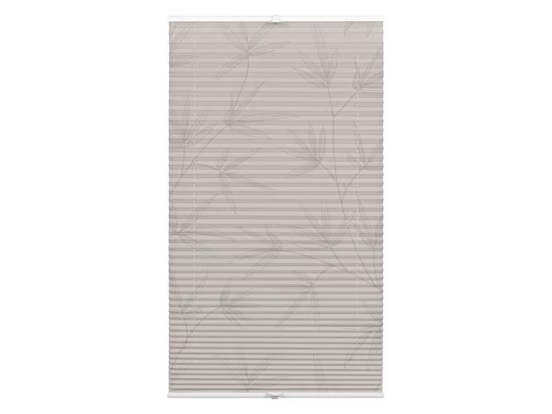 Gardinia Plissée Japandi Bamboo 80 x 130 cm, Hellbraun