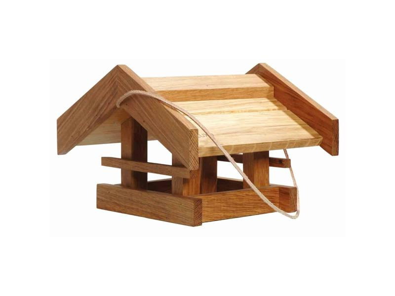 dobar green label Futterspender Basis, 31 x 28 x 20 cm, Holz