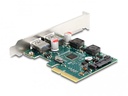 Delock PCI-Express-Karte USB 3.1 Gen 2 - 2x USB Typ-A