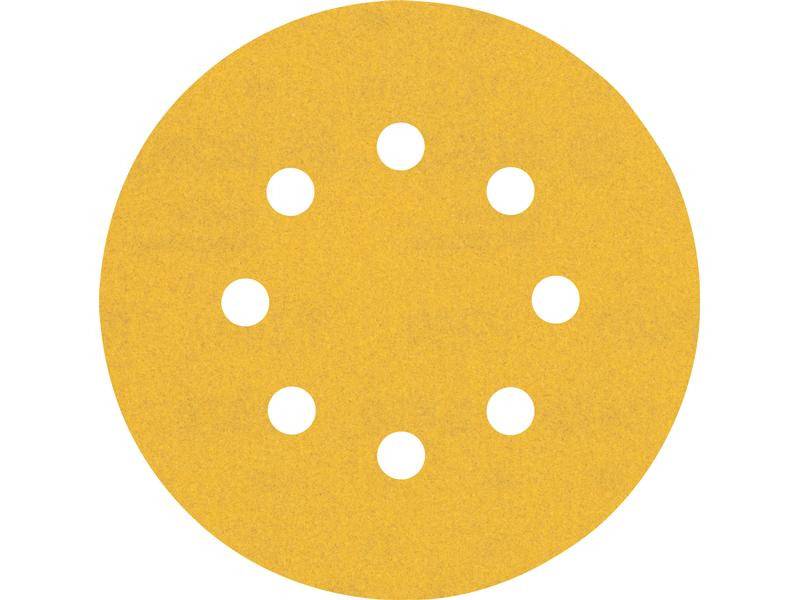 Bosch Professional Schleifpapier EXPERT C470, 125 mm, G 240, 5-tlg.