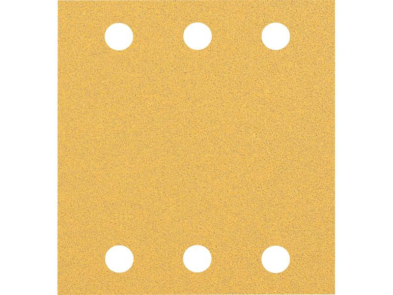 Bosch Professional Schleifpapier EXPERT C470, 115 x 107 mm, G 80, 10-tlg.