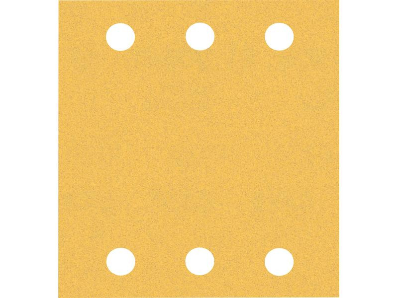 Bosch Professional Schleifpapier EXPERT C470, 115 x 107 mm, G 120, 10-tlg.