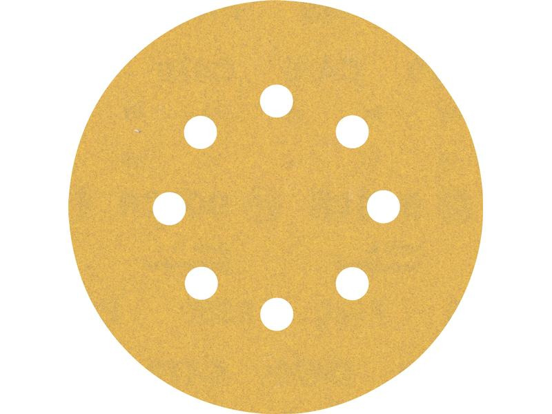 Bosch Professional Schleifpapier EXPERT C470, 125 mm, G 180, 5-tlg.