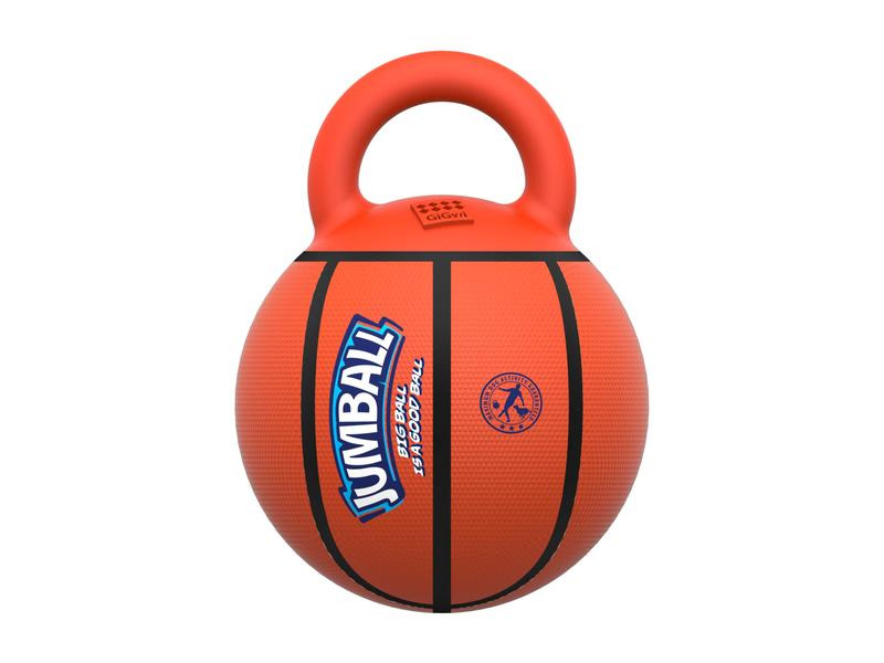 GiGwi Hunde-Spielzeug Jumpball, Basketball, Orange