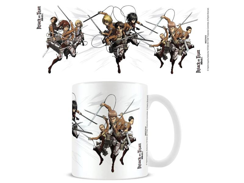 Pyramid Attack on Titan Character Tasse