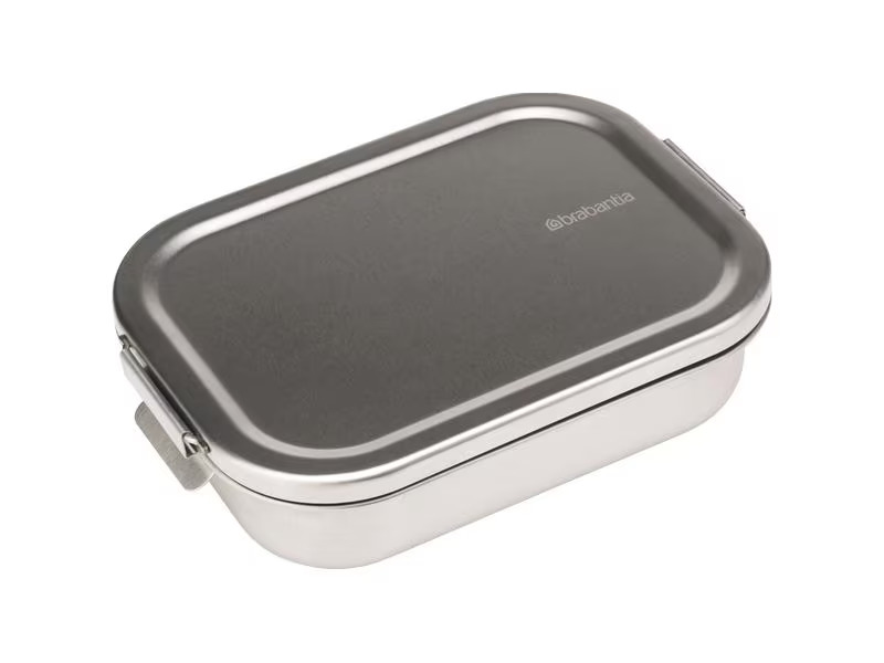 Brabantia Lunchbox Make &amp; Take 1.1 l, Silber