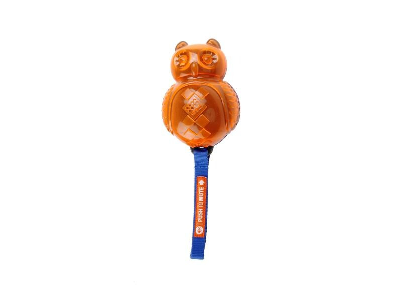 GiGwi Hunde-Spielzeug Push to mute, Ball, Blau/Orange