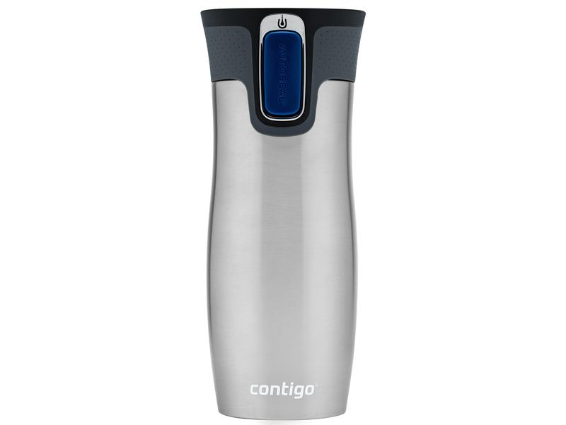 Contigo Thermobecher West Loop 470 ml, Silber