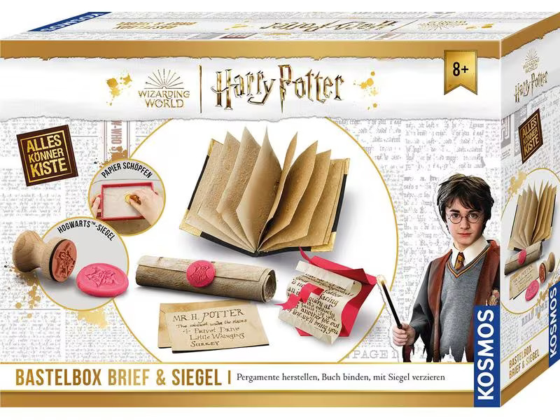Kosmos Bastelbox Harry Potter – Brief und Siegel
