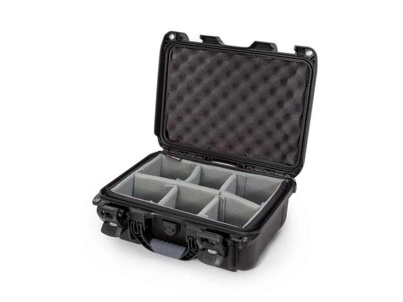 Nanuk Kunststoffkoffer 915 - mit Trennwand Schwarz