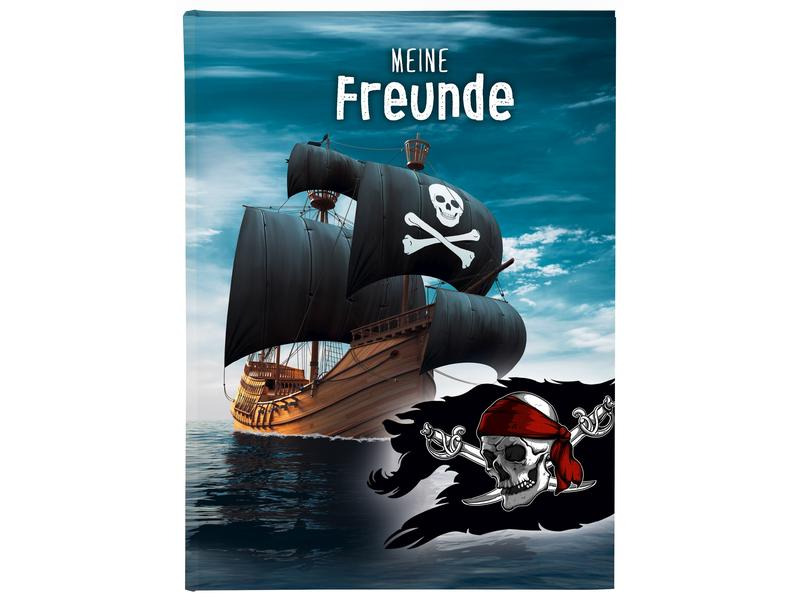 Goldbuch Freundebuch Piraten A5, 88 Seiten