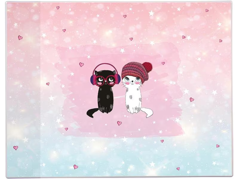 Goldbuch Schreibunterlage Music for Cats 49 x 38 cm