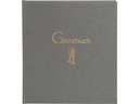 Goldbuch Gästebuch Cheers 23 x 25 cm, 176 Seiten, Grau