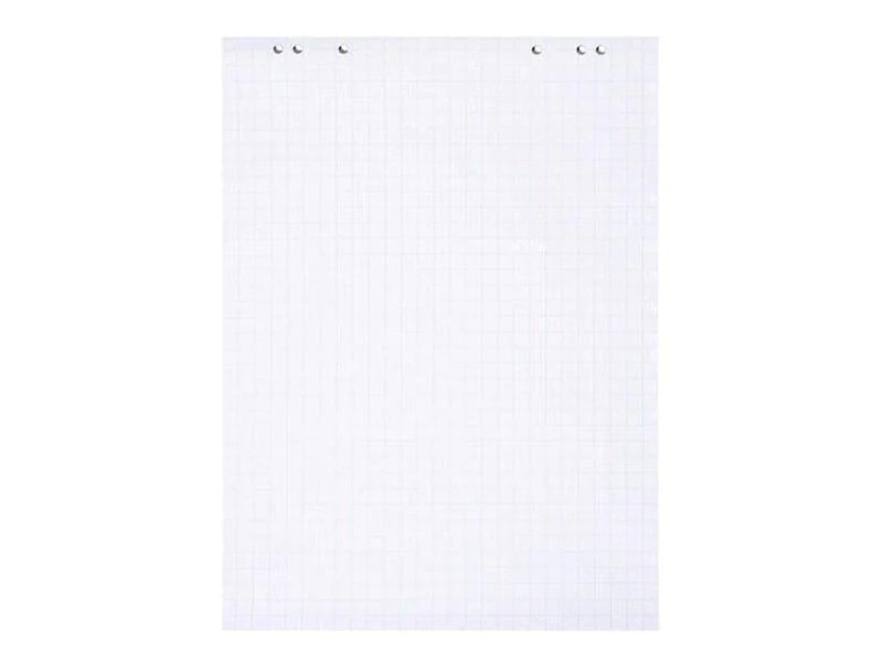Legamaster Flipchart Papier 65 x 98 cm 20 Blatt Kariert, 5 Stück
