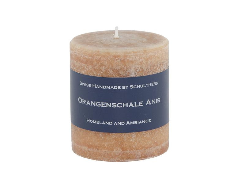 Schulthess Kerzen Duftkerze Orangenschale Anis 7 x 8 cm