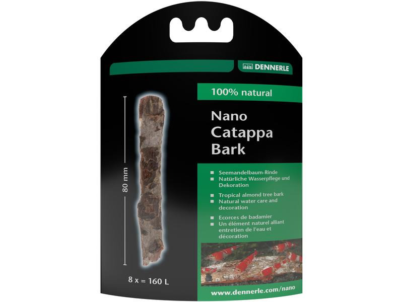 Dennerle Wasseraufbereiter Nano-Catappa-Rinden, 8 x = 160 l