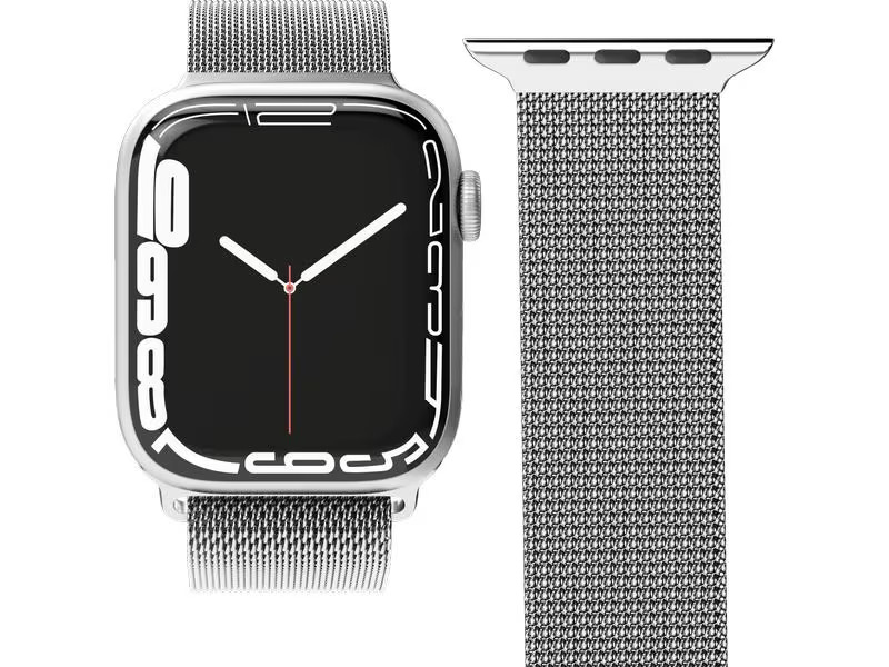 Vonmählen Armband Milanese Loop Apple Watch 38/40/41 mm Silver
