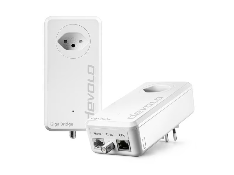 devolo Giga Bridge Coax Koaxial-Set