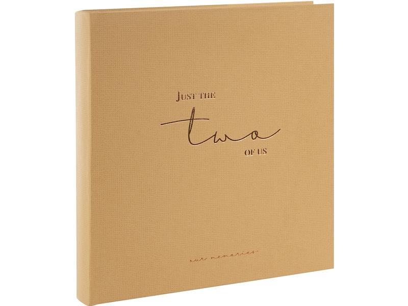 Goldbuch Hochzeitsalbum two of us 30 x 31 cm, 60 Seiten, Braun