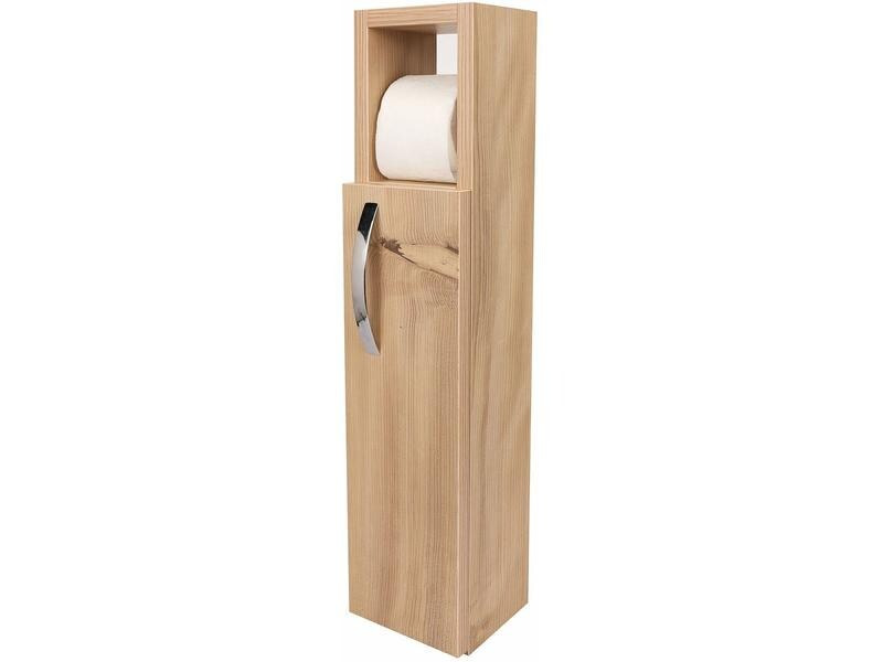 Woody Fashion Badezimmerregal Star 15 x 65 x 12 cm, Nature