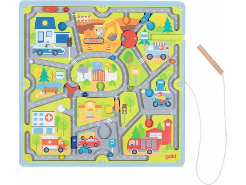 Goki Magnetlabyrinth Kleine Stadt